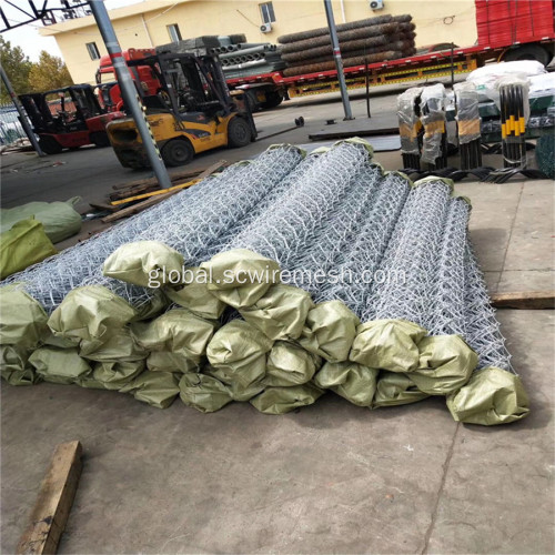 Wire Mesh Fence Galvanized Steel Weave Chain Link Fencing Supplier